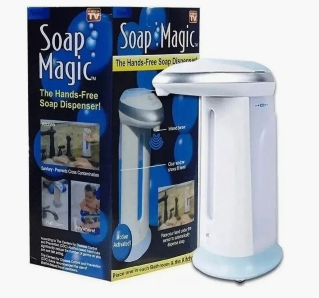Dispensador Higiénico Automático Jabón Gel Líquido
