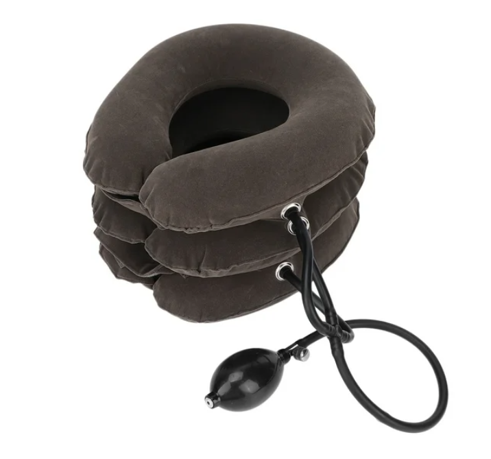 Cojín Inflable con Borla Collar de Tracción Cervical