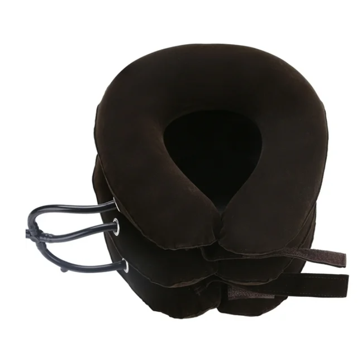 Cojín Inflable con Borla Collar de Tracción Cervical