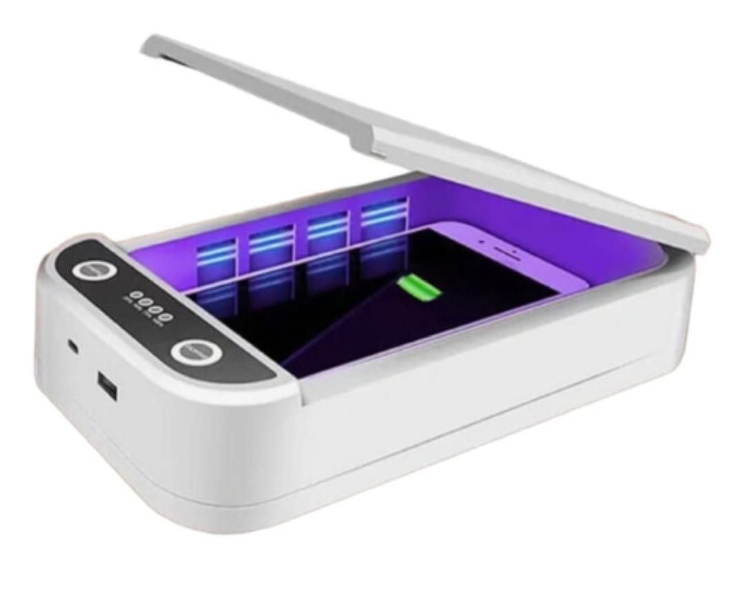 Caja Esterilizadora Desinfectante Luz UV con Boca Aromática Desinfección 360° de Artículos Diarios