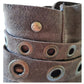 Zapatos Botin Mujer C Moran Cuero Natural Color Chocolate