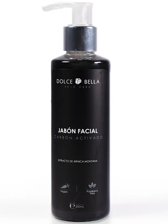 Jabón Facial Carbón Activado 200 ml