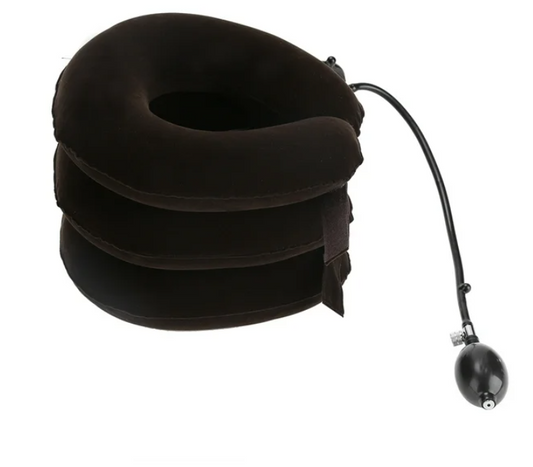 Cojín Inflable con Borla Collar de Tracción Cervical