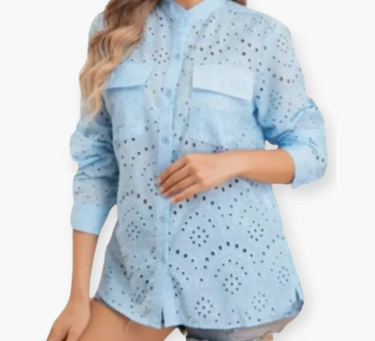 Pack 6 Camisas Mujer Broderie Talla y Color Surtido