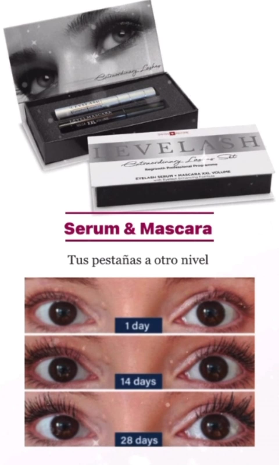 Tratamiento de Crecimiento y Volumen para Pestaña y Cejas
