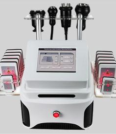 Equipo 5 en 1, Lipolaser, Cavitador, Radiofrecuencia y Vacum Facial y Corporal